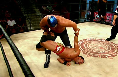Blue Demon, Jr. vs. Chavo Guerrero, Jr. (Lucha Underground, 10/29/14)