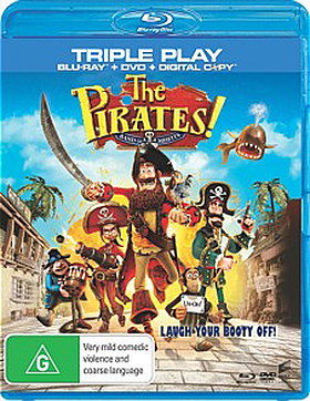 The Pirates! Band of Misfits - Blu-ray + DVD + Digital Copy