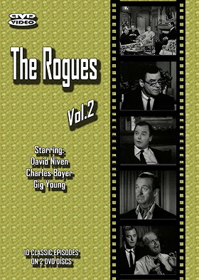 The Rogues -Volume TWO- 2 DVD Set-10 Classic Episodes