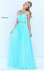 2016 Sweetheart Beaded Ruched Aqua Long Prom Dress By Sherri Hill 50442