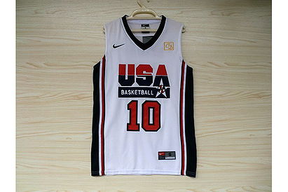 NBA Kobe Bryant Team USA Nike 2012 London Olympics 1992 Retro Authentic Jersey (White) Mens