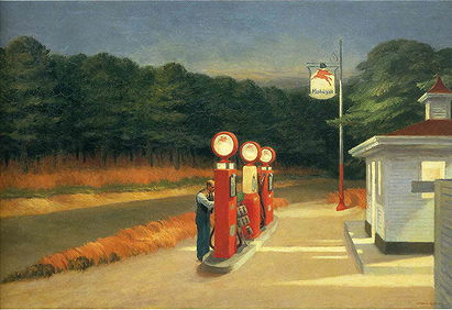 Gas - Edward Hopper