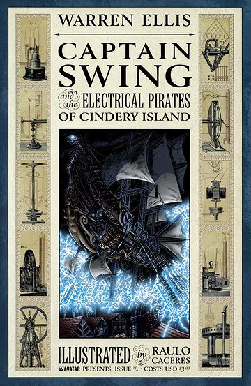 Captain Swing and the Electrical Pirates of Cindery Island #1–4