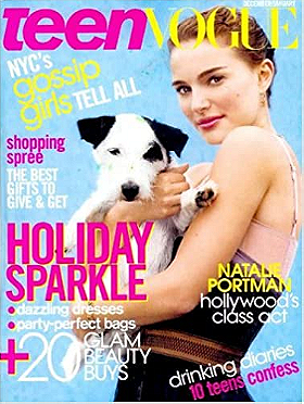 Teen Vogue Magazine - Natalie Portman Cover!