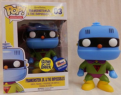 Hanna-Barbera Pop! Vinyl: Frankenstein Jr. Glow in the Dark Gemini Collectibles Exclusive