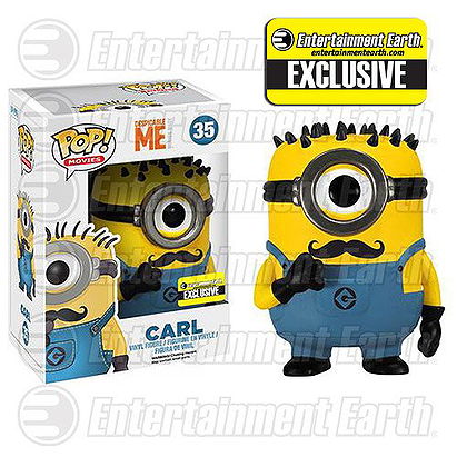 Despicable Me 2 Pop! Vinyl: Mustache Carl Entertainment Earth Exclusive