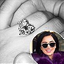 Lady Gaga's 10-carat Heart-shaped Diamond Ring