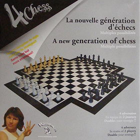 4Chess: Four-Handed Chess Set for 4 Players