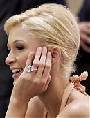 Paris Hilton's 24-carat Diamond Ring