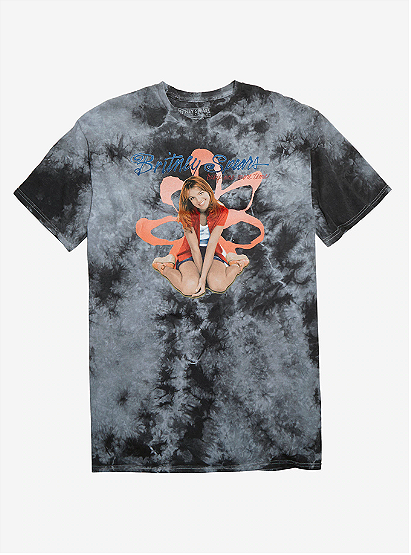 Britney Spears ...Baby One More Time Tie Dye T-Shirt