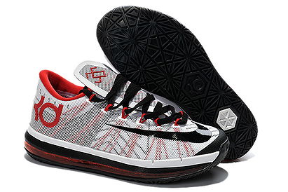 New Release Nike KD 6 Elite White/Black-Varsity Red Men Size Training Shoes