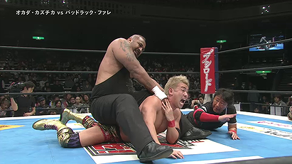 Kazuchika Okada vs. Bad Luck Fale (NJPW, Invasion Attack 2015, 04/05/15)