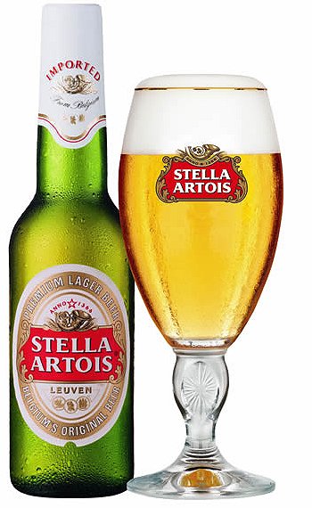 Stella Artois (pilsner beer)