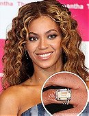 Beyoncé's 18-carat Asscher-cut Diamond Ring