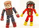 Marvel MiniMates: Spider-Woman & Riot Attack Spider-Man