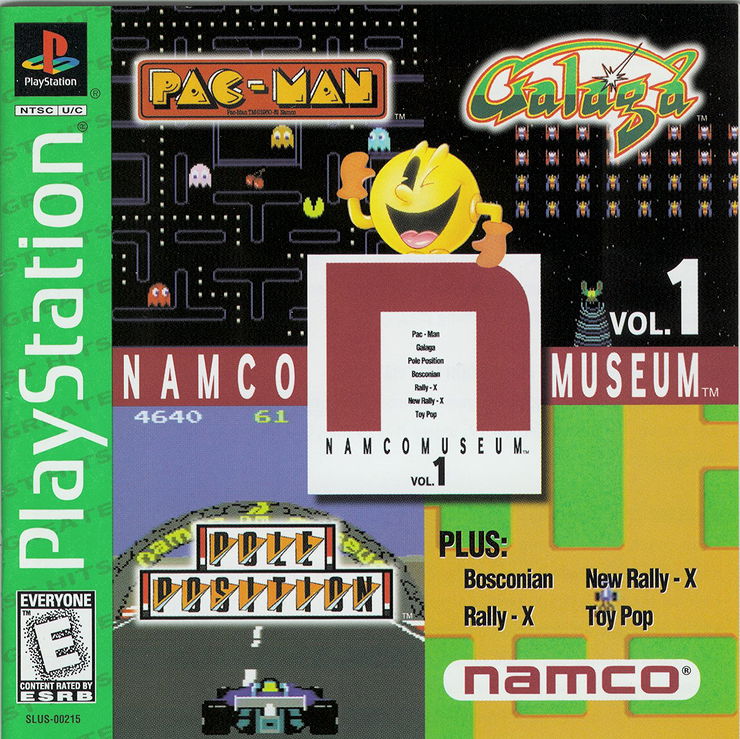 Namco Museum Series List Namco Museum Series List