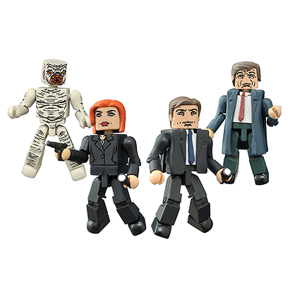 X-Files Classic Minimates Box Set