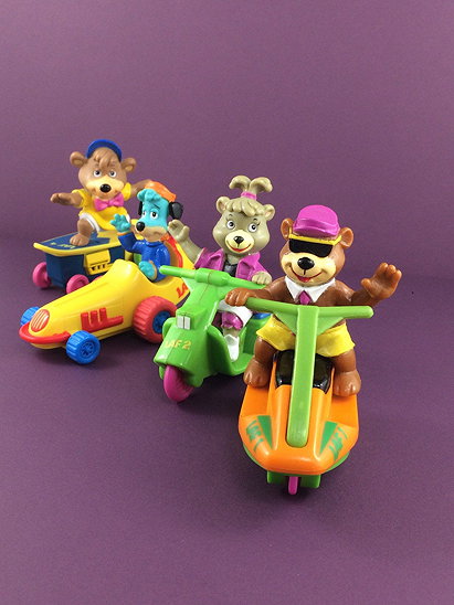 1992 McDonald's Yogi Bear Toys