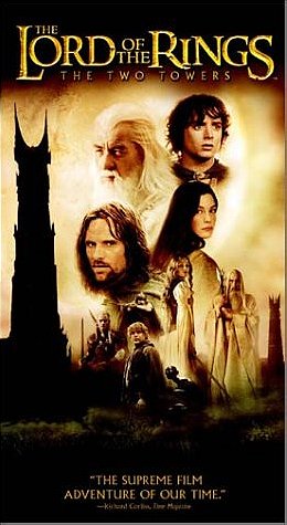 The Lord of the Rings: The Two Towers VHS