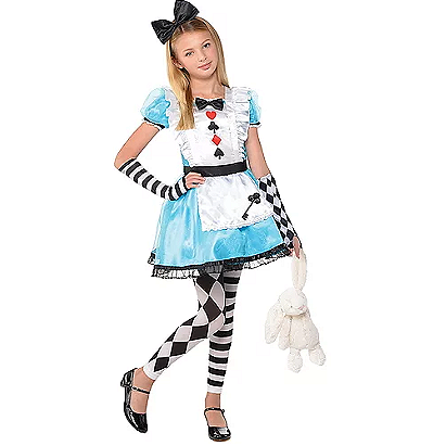 Girls Alice Costume | Party City