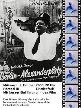 Berlin-Alexanderplatz - Die Geschichte Franz Biberkopfs                                  (1931)