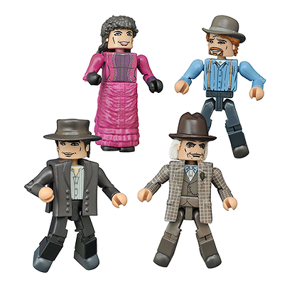 Back to the Future 30th Anniversary 1885 Minimates Box Set