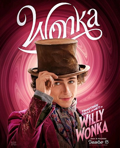 Willy Wonka (Timothée Chalamet)