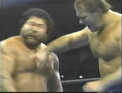 Masa Saito vs. Larry Zbyszko (1990/02/10)