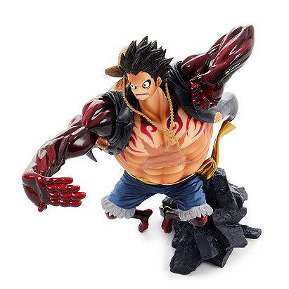 One Piece Monkey D Luffy Figure, SCultures Big Zoukeio Special, Gear Fourth Special Color Version