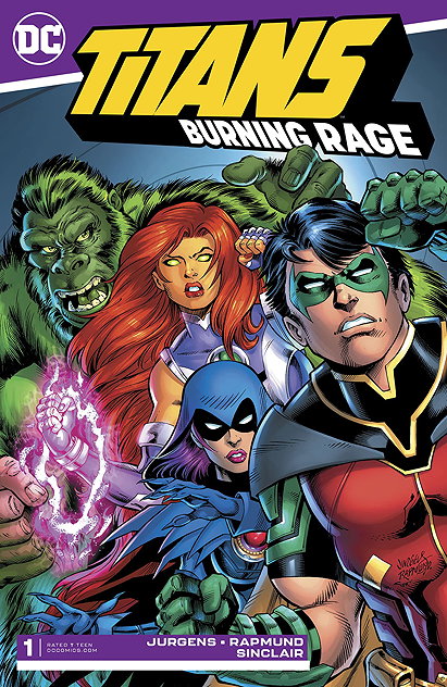 Titans Burning Rage (2019 DC) #1-7 DC (2019-20)