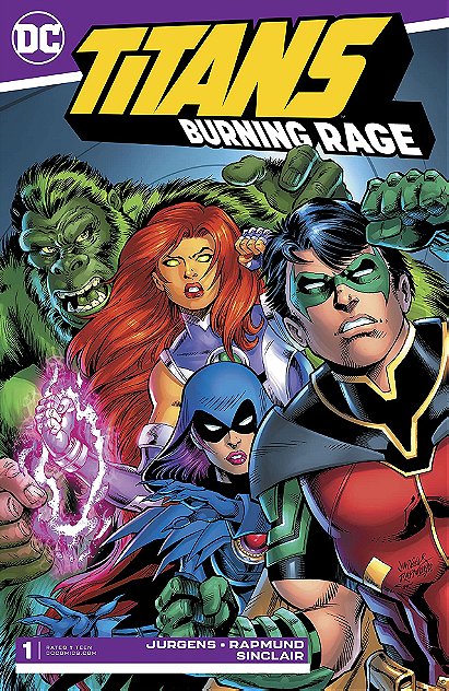 Titans Burning Rage (2019 DC) #1-7 DC (2019-20)