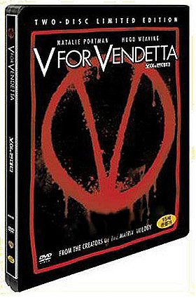 V for Vendetta (2-disc LE Steelbook) - Region 3