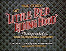 The Story of 'Little Red Riding Hood'