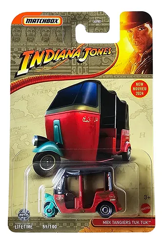Indiana Jones Matchbox Tangiers Tuk Tuk