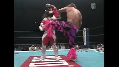 Randy Savage vs Jushin Liger (NJPW, 07/17/96)
