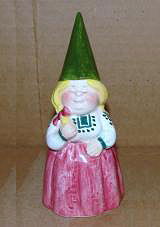 Gnome Figurine Bell %u2013 Lady Gnome is in your collection!