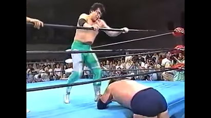 Stan Hansen vs. Mitsuharu Misawa (AJPW, 7/27/90)