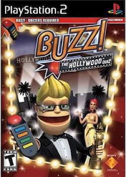 BUZZ THE HOLLYWOOD QUIZ SOFTWARE ONLY FOR SONY PS2