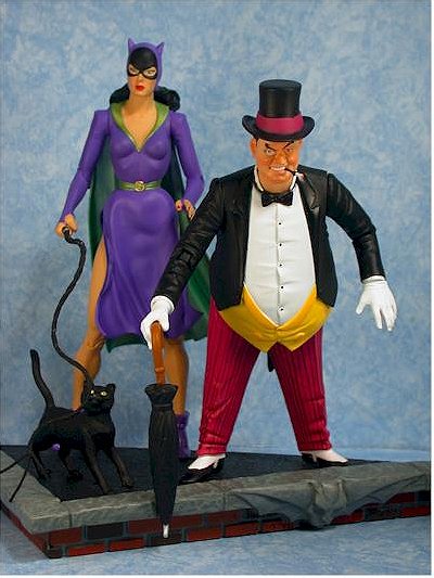 DC Direct Silver Age Catwoman & Penguin 2 Pack