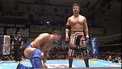 Yuji Nagata vs. Satoshi Kojima (NJPW, G1 Climax 25 Day 14)