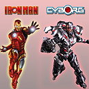 Cyborg vs Ironman