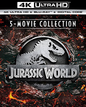 Jurassic World - 5-Movie Collection (4K Ultra HD + Blu-ray + Digital Code)