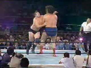 Stan Hansen vs. Andre The Giant (NJPW, 8/23/1981)
