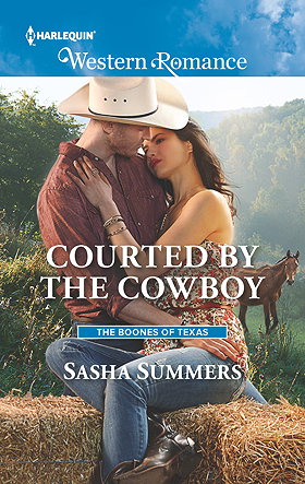 Courted by the Cowboy (The Boones of Texas, 3)