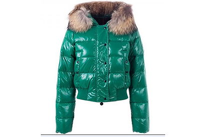 Moncler Women Alpin Down Jackets Green