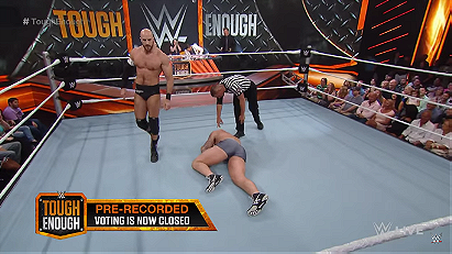 Cesaro vs. The Yeti (WWE, Tough Enough 2015 Episode 10)