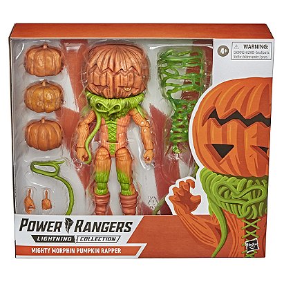 Power Rangers Lightning Collection Mighty Morphin Pumpkin Rapper Figure