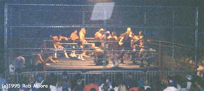Robert Gibson, Robert Fuller, Ricky Morton, Jimmy Golden & Brian Lee vs. Tom Prichard, The Tazmaniac, Stan Lane, Killer Kyle & Kevin Sullivan (SMW, Volunteer Slam II)