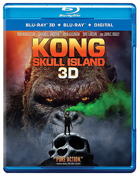 Kong: Skull Island 3D (Blu-ray 3D + Blu-ray + Digital)