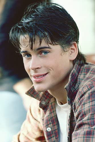 Rob Lowe The Outsiders 24x36 Poster smiling in checkered shirt